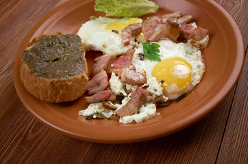 European country breakfast
