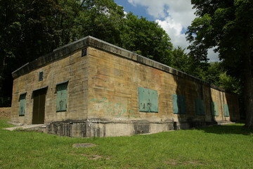 Fototapeta na wymiar Bunker W2 dans l'Aisne
