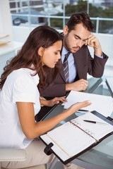 Business people in meeting at office