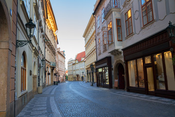 street in old town, Prague