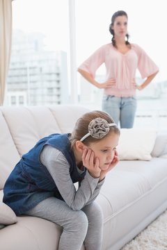 Mother and daughter not talking after argument
