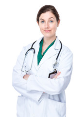 Fototapeta premium Woman doctor portrait