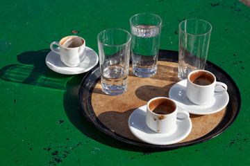 Turkish, Greek coffee