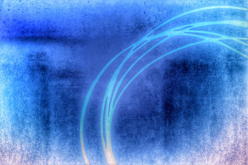 blauer Hintergrund mit Halbkreistextur
