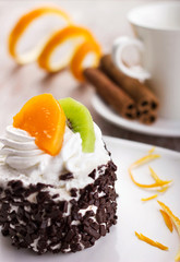 close-up of cup-cake