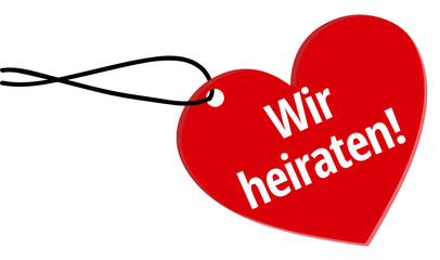 Wir heiraten