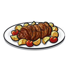 meat roulade