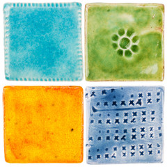 Handmade ceramic tiles