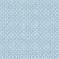 seamless snowflakes pattern