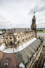 Fototapeta na wymiar Katholische Hofkirche Dresden. Germany
