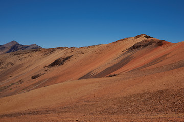 Fototapeta na wymiar Colourful Mountains of the Atacama Desert