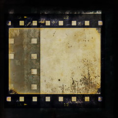 Obraz premium old grunge film strip background