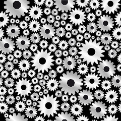 background with gears pattern