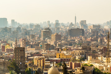 Aerial view of Cairo