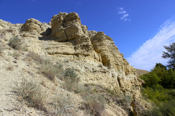 rocks on the white background