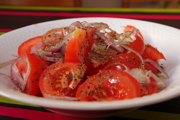 Salade de tomate