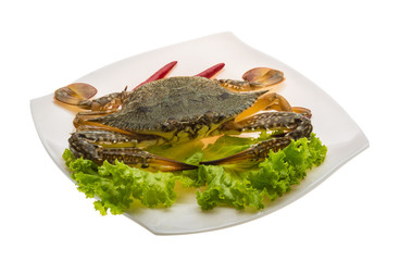 Raw crab