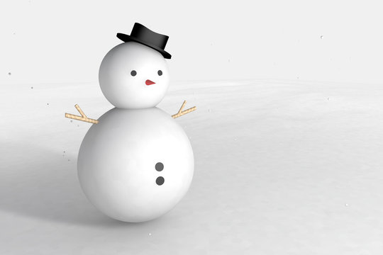 Snowman Background