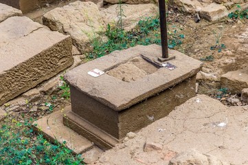 Abakainon, necropolis,Tripi,Messina,Sicily ,Italy. 