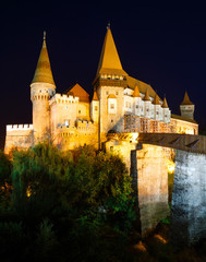 Fototapeta na wymiar Corvin Castle (Romania)