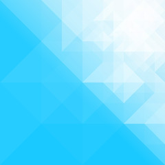 Abstract Geometric Blue And White Background