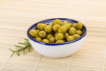 Green olives