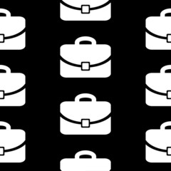 Portfolio symbol icon seamless pattern