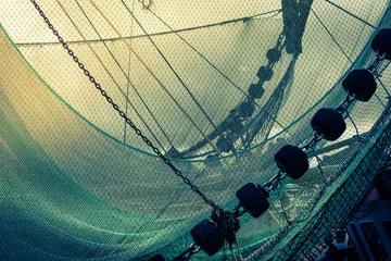 Foto auf Acrylglas Antireflex Fischernetze © andrea lehmkuhl