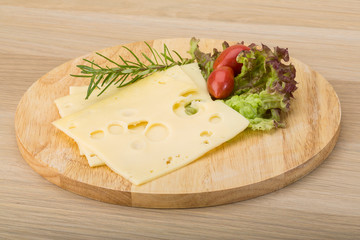 Maasdam cheese