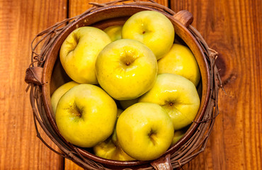 Bowl of Fresh Apples