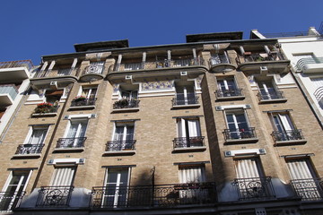 Fototapeta premium Immeuble ancien à Boulogne 