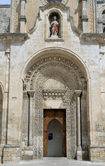 Matera, portale chiesa di S.Giovanni Battista