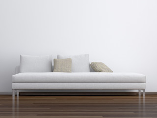 weißes Sofa