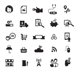 Business icons. Vector format