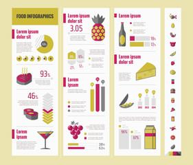 Food Infographic Template.