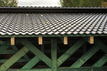 roof, wood, construction, traditional, natural, skeleton,