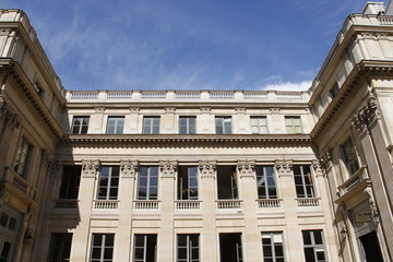 Fototapeta na wymiar Hôtel de Rochechouart, Ministère de l'Education Nationale à Paris