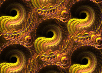 Fractal pattern background