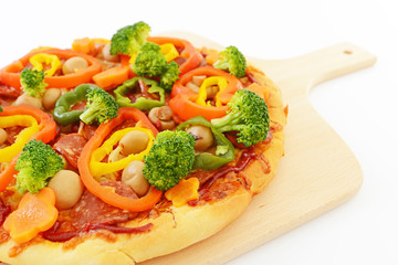 美味しそうなピザ