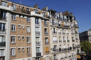 Immeuble ancien à Paris	