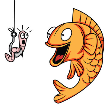 Cartoon Fishing Worm Images – Browse 7,449 Stock Photos, Vectors, and Video