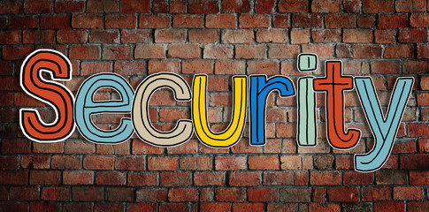 Security Word Concepts Isolated on Background