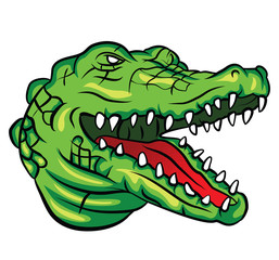 Obraz premium Crocodile Head