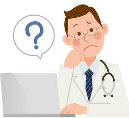 医者　パソコン　はてな