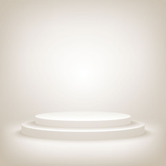 stage podium award ceremony vector 3d show pedestal best