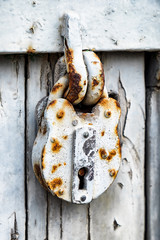 old padlock