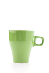 Coffee mug isolated on white