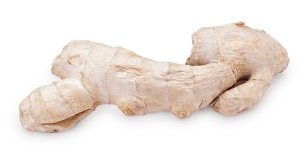 Ginger isolated on white
