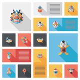 Chinese backgrounds "Chinese New Year flat ui background, eps10" Stock image and royalty-free vector files on