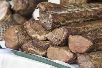 Naturally smoked beef